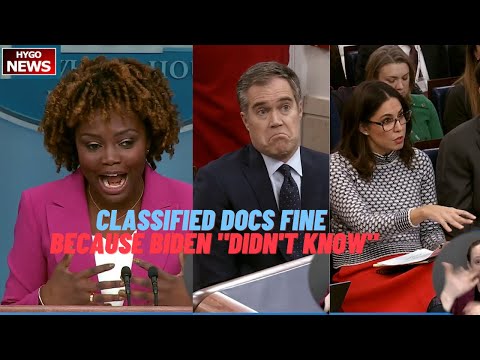 WH: classified docs fine because Biden 'didn't know', more docs after Search Complete