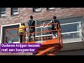 Toch bezoek voor ouderen, met dank aan een hoogwerker