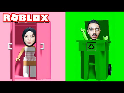 DOĞRU RENK SEÇ VE SAKLAN !! 😱 Roblox Hide and Seek One Color Saklambaç