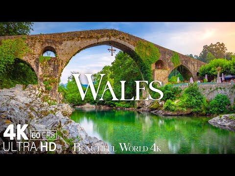 Wales 4K - Discover The Natural Beauty of this Breathtaking Country - Calming Music