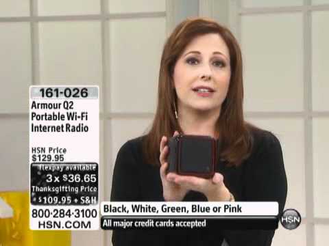 Armour Q2 Portable Wi-Fi Internet Radio