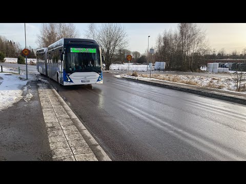 Bus ride linje 2 från Vinggatan till Pilgatan
