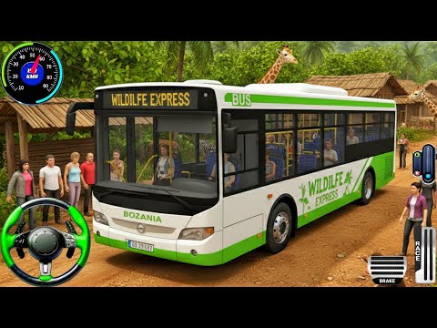 New Real Highway Bus Simulator 3D 2026 - Offroad and City Bus Driving -  Android Gameplay