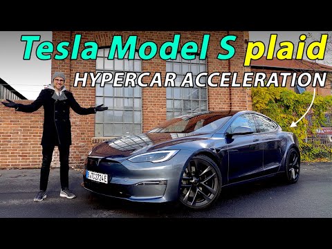 Tesla Model S plaid REVIEW with Autobahn (2023) - the hypercar from stock!  😱