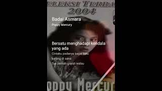 Download lagu Badai Asmara Karaoke Poppy Mercury mp3