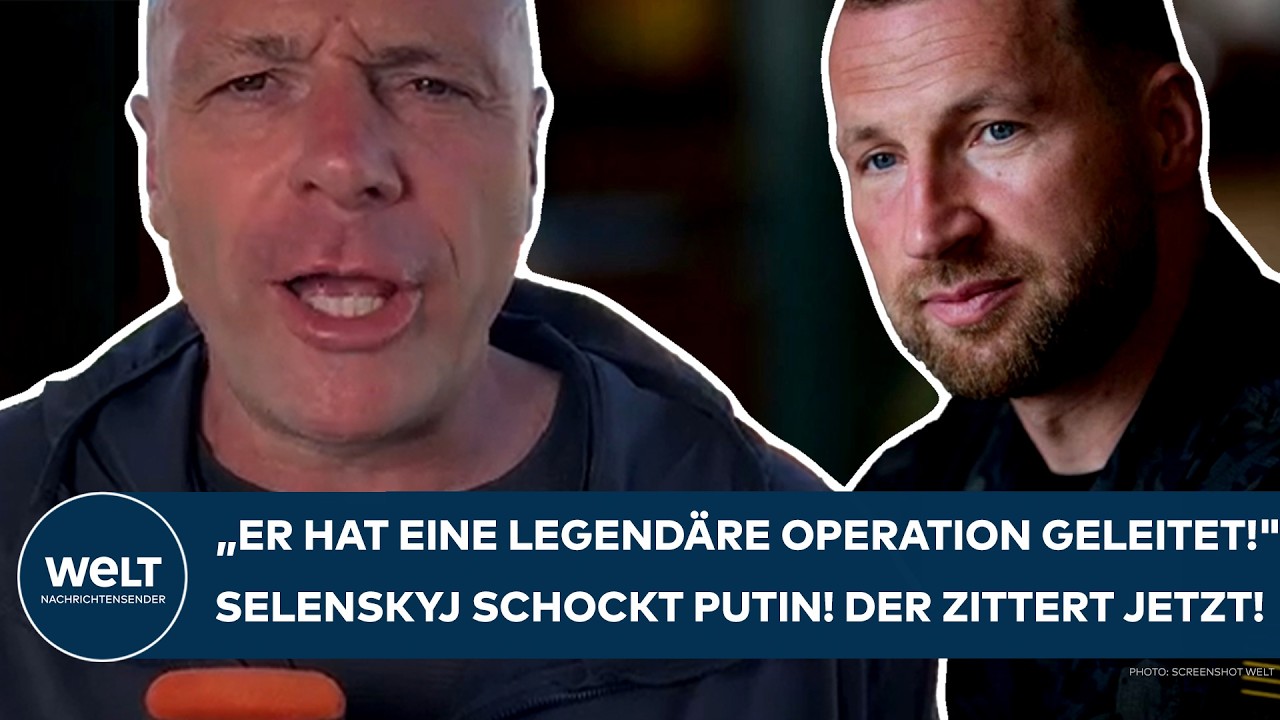 UKRAINE-KRIEG: "Er hat legendäre Operation geleitet!" Selenskyj überrascht Putin! Der zittert jetzt!