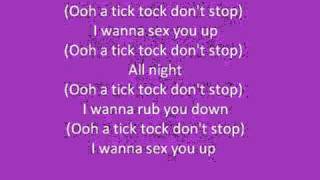 I Wanna Sex You Up-Glee-Lyrics