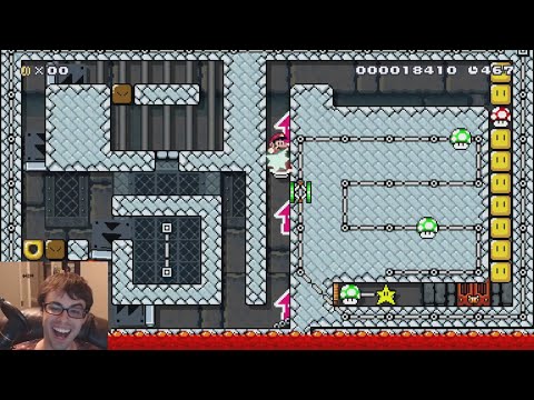 Mario Maker - Great One-Screen Puzzles by Seanhip #2 (And World Records!)