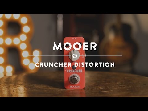 Mooer Cruncher MICRO Crunch Distortion Pedal Free Shipping image 3