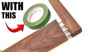 Genius Idea Game Changing trick for Perfect Dowel Alignment without a Jig