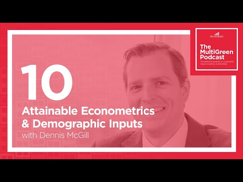 Thumbnail for S01 E10 Attainable Econometrics and Demographic Inputs with Dennis McGill by Econometrics