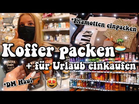 Koffer packen🏝 & DM live HAUL mit meiner Schwester💗 | kathie