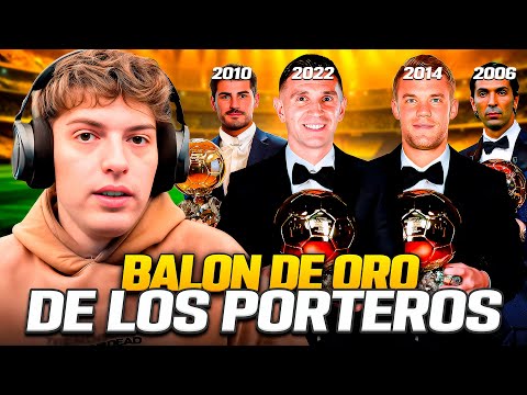 DAVOO XENEIZE REACCIONA AL BALON DE ORO DE LOS PORTEROS (1956-2025) - MEMORIAS DEL FUTBOL