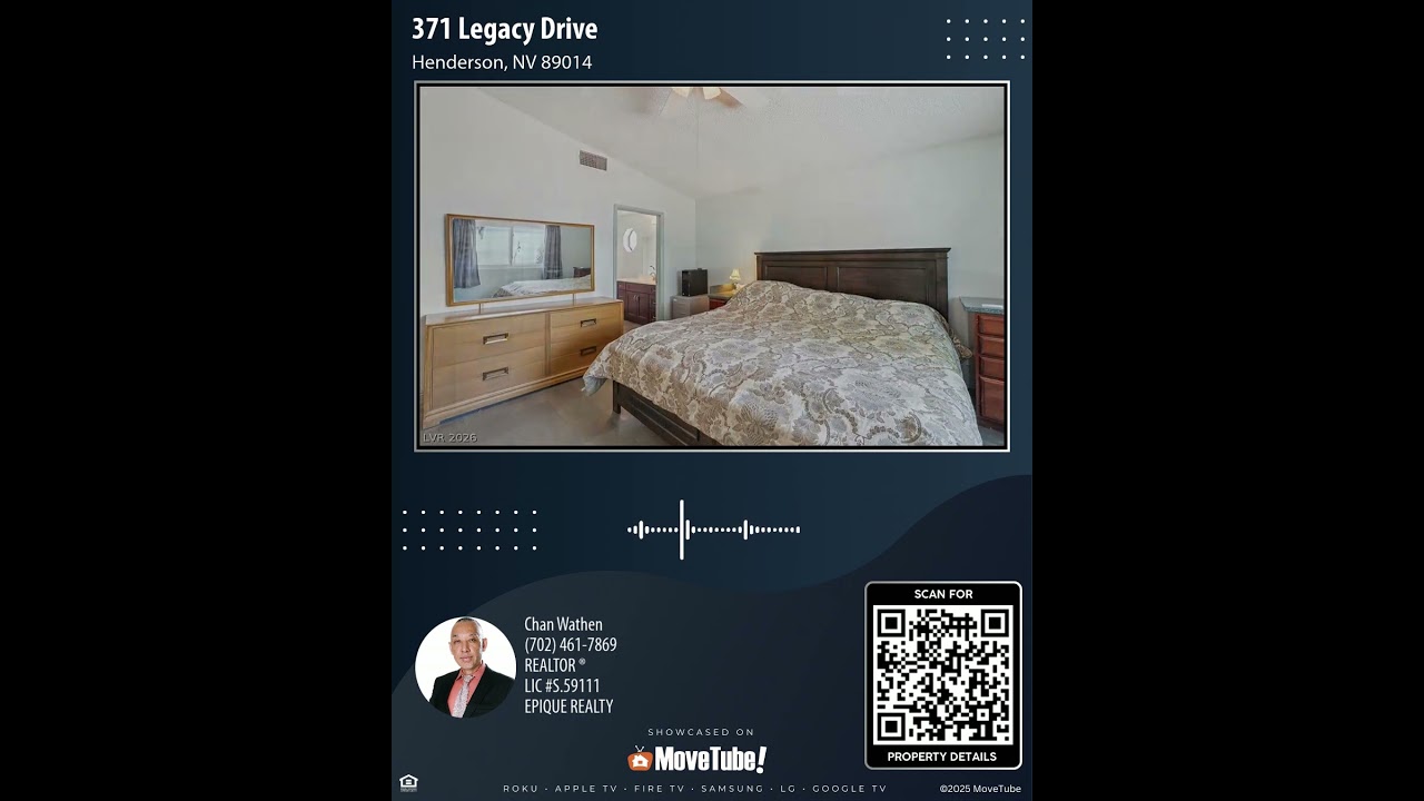 371 Legacy Drive, Henderson, NV 89014 | 3 Bedroom Home For Sale