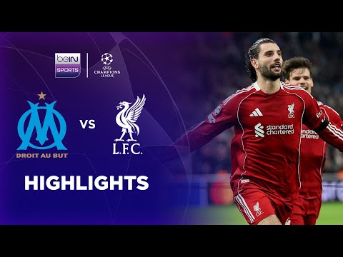 Marseille 0-3 Liverpool | Champions League 25/26 Match Highlights