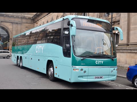 New livery: City Transport Ltd SV56BWC Volvo B12B/Plaxton Panther