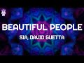 Sia, David Guetta - Beautiful People // Lyrics
