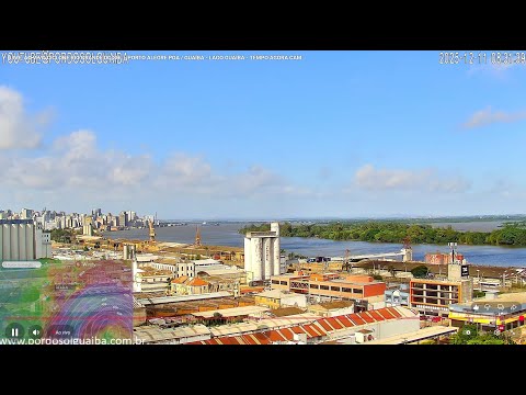 TRANSMISSÃO 11/12/2025 DO CICLONE RIO GRANDE DO SUL - PORTO ALEGRE POA / GUAÍBA - LAGO GUAÍBA