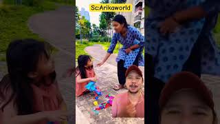 Download lagu Dikerjain kakak Maen balon warna warni!!? #funny #comedy #cutebaby #cute mp3