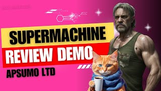 SUPERMACHINE Review: AI Art & Image Generation Software Lifetime Appsumo Black Friday Demo
