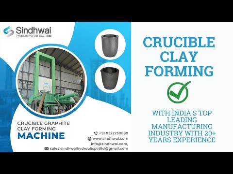 Crucible Graphite Clay Roller Machine