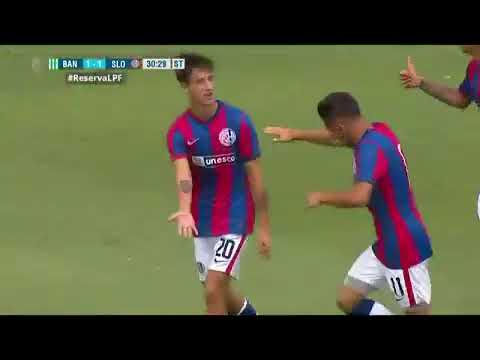 DIVISION RESERVA - GOL DE JUAN IGNACIO GOYENECHE vs BANFIELD / AÑO 2022