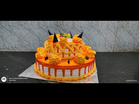 Making Of Mango Cake | Sohel | Osama | #cake #cakedecorating #cakedesign #cakes #cakedecoration