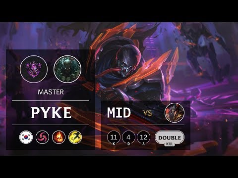 Pyke Mid vs Twisted Fate - KR Master Patch 9.23