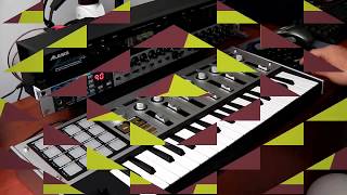 Video thumbnail for Alesis Microverb 4 Korg microkontrol Novation A-Station Superteclados.com by Superteclados