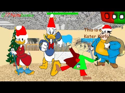 Donald Duck's Basics Christmas Edition - Baldi's Basics V.1.4.3 Mod