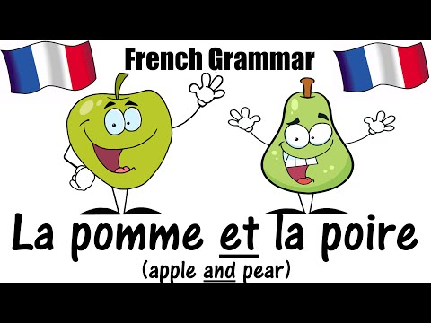 French Lesson 30 - Difference between ET and EST - Learn French Grammar - The French Minute