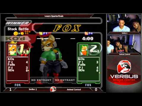 06/21/2015 Versus Weekly Melee - Smilez =) (Fox) vs Animal Control (Fox)