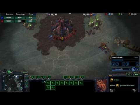 Starcraft 2 Snute vs Violet Game 1 of 3 - Snute POV Replay 2016