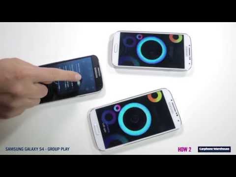 Samsung Galaxy S4 - How2 Use Group Play