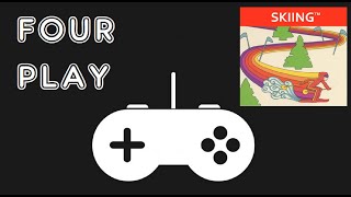 Four Play - Skiing - 8-bit Console Comparison
