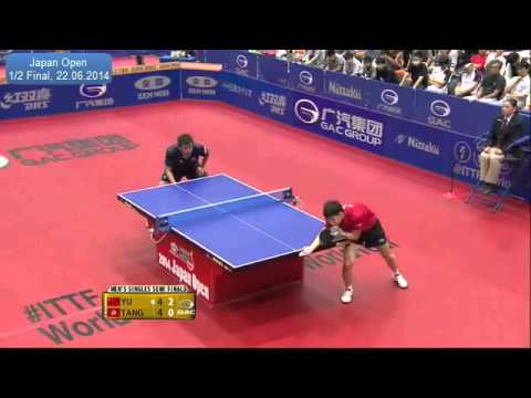 Japan Open-2014, Half Final, YU Ziyang - TANG Peng