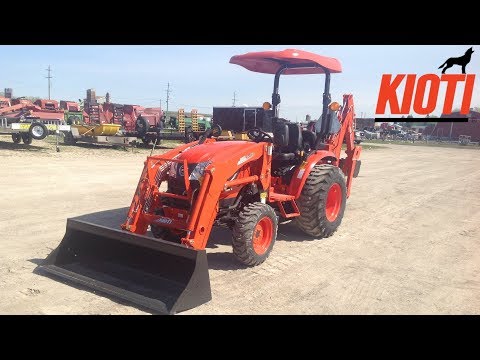 2019 Kioti CK2610 HST Compact Tractor with KB2475L Backhoe: Full in Depth Review