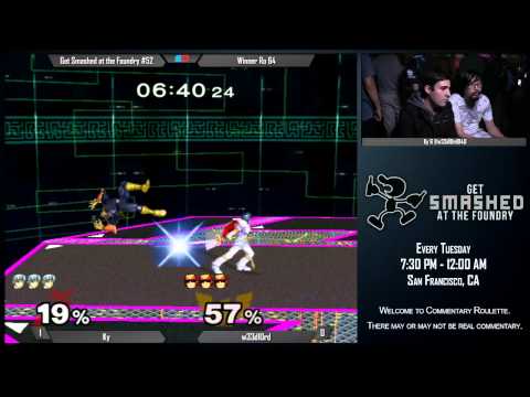 Get Smashed at the Foundry #52 - Winner Ro32: w33dl0rd (C. Falcon) vs Ky (Marth)
