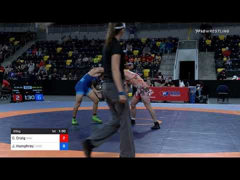 65 Kg Consolation Caleb Craig Unattached Vs Jordin Humphrey Titan Mercury Wrestling Club TMWC