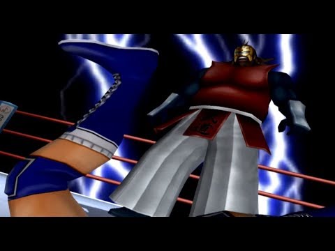 Poseidon/Neptune King "Megaton King Drop" finisher | Galactic Wrestling Featuring Ultimate Muscle