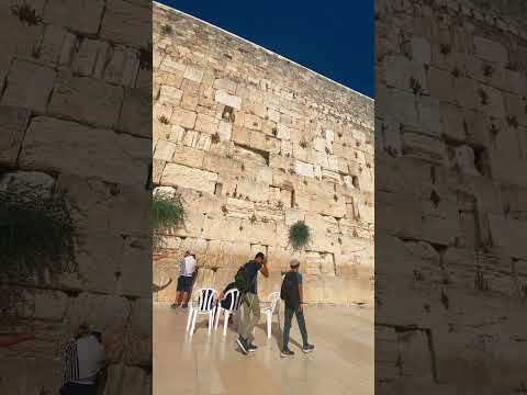 Western Wall in Old City Jerusalem Israel #shorts