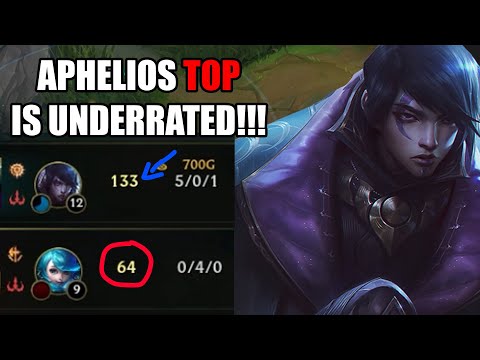 HOW ABUSIVE APHELIOS TOP IS??? DOUBLE FARMING GWEN ON TOP // APHELIOS FULL GAMEPLAY #6