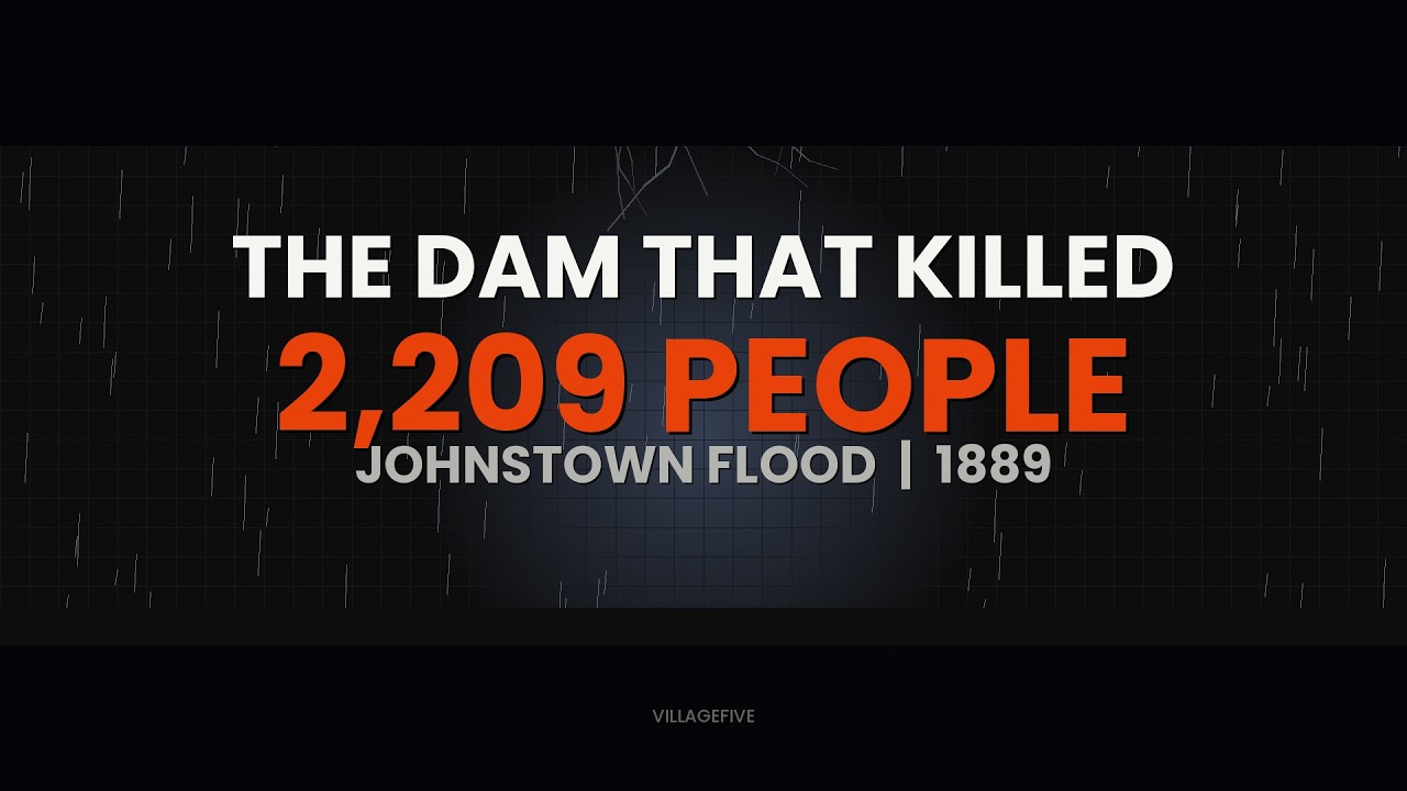 The Dam That Killed 2,209 People in 10 Minutes | Johnstown Flood 1889