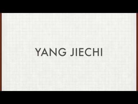 How to Pronounce Yang Jiechi