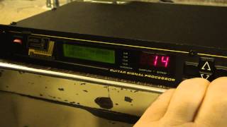 Video thumbnail for digitech gsp 21 legend guitar signal processor by keninorlando9
