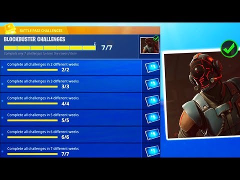 new blockbuster skin unlocked new leaked skins unlocked fortnite update v4 4 patch - new blockbuster skin fortnite