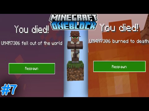 Minecraft PE OneBlock - Ultimate Sadness