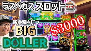 【ラスベガス スロット】カジノに勝って”歯医者代”を稼ぐ! / 勝ちを狙ったムネさんの運命は?!