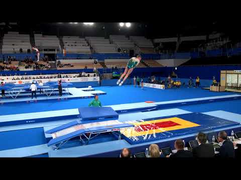 HAGARTY Carina (AUS) W - 2019 Trampoline Worlds, Tokyo (JPN) - Qualification Double Mini R1