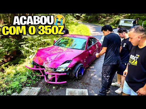 Olha o fim trágico do 350Z do Max😭“making of”